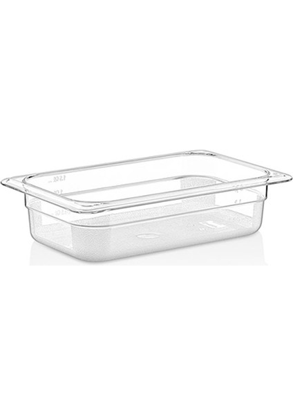 Gn 1/4-65 mm Gastronom Küvet, Polikarbon