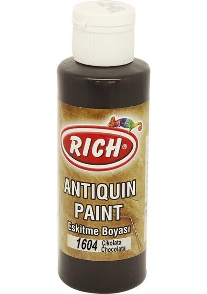 1604 Antiquing Paint Eskitme Ahşap Boyası Çikolata 240 ml