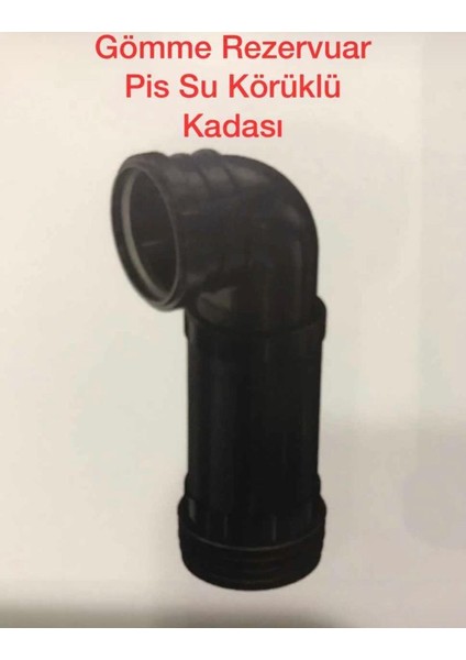 Gömme Rezervuar Dirsekli Körüklü Kadası Q90