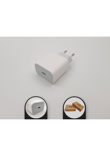 5V 3A 15W Usb-C (Type C) Hızlı Şarj Adaptörü / RPA-AC097