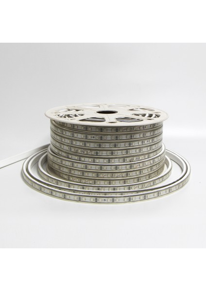 Kare Işıklı Hortum Şerit LED Işık 3 Çip 5050 100 Metre Beyaz