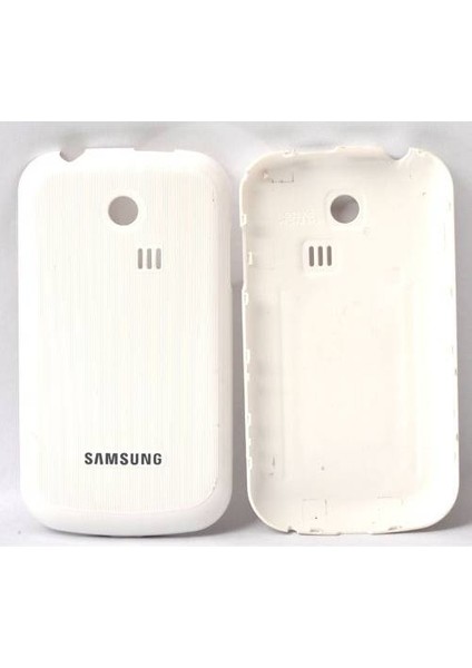 Samsung S3353 S3350 Arka Pil Kapağı Beyaz