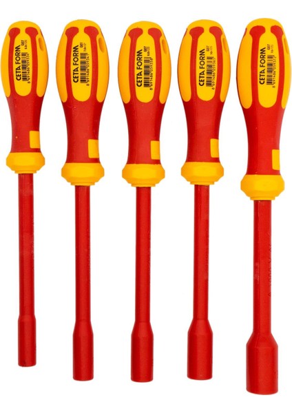 G07-B05 5 Parça C-Plus 1000V Lokma Uçlu Tornavida Vde