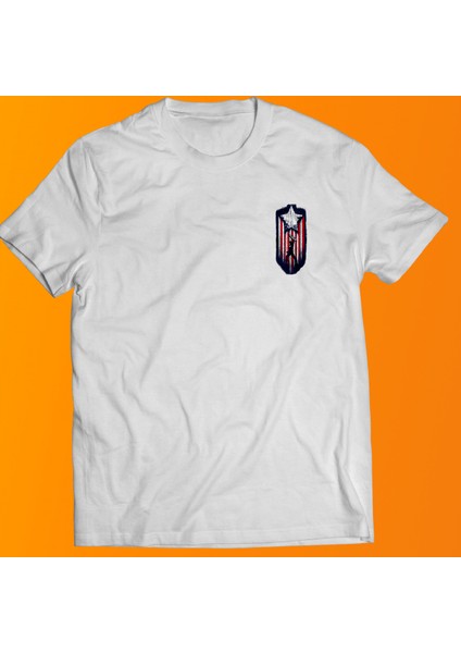 Kaptan Amerika Çift Baskılı %100 Pamuk Oversize T-Shirt Büyük Beden Tişört fiyatları