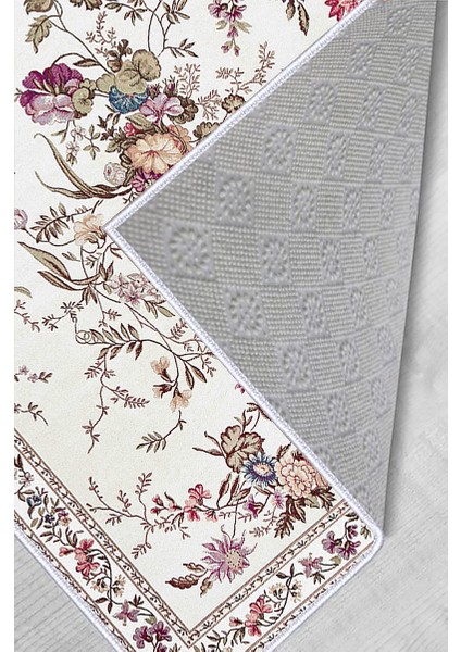 Dijital Baskı Yıkanabilir Kaymaz Taban Salon Halısı RVG1481