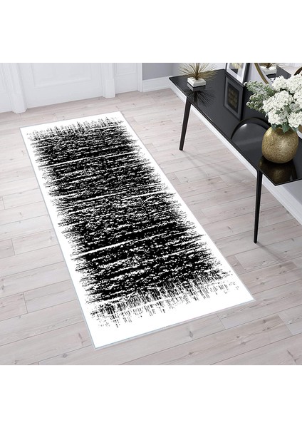 Dijital Baskı Yıkanabilir Kaymaz Taban Salon Halısı RVG1495