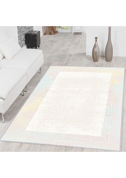 Dijital Baskı Yıkanabilir Kaymaz Taban Salon Halısı RVG1506-HT033