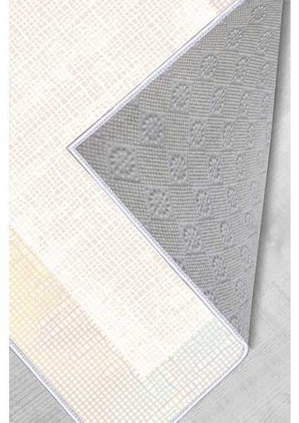 Dijital Baskı Yıkanabilir Kaymaz Taban Salon Halısı RVG1506-HT033