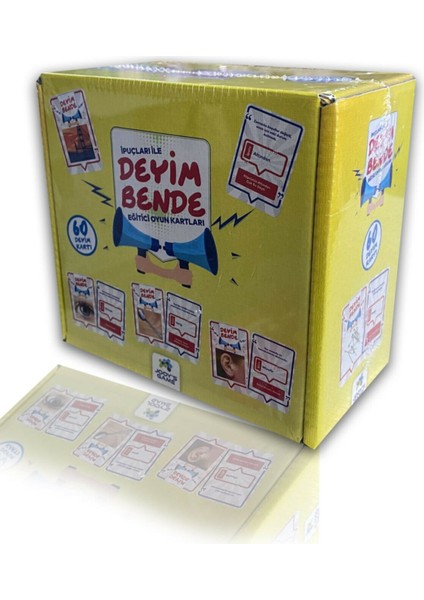 Toyshouse Deyim Bende Eğitici Oyun 60 Deyim Kartı Jooy's Game