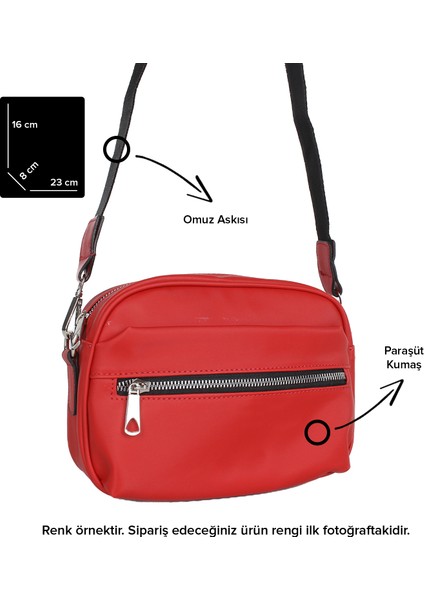 1361 Antrasit deri Deri Çapraz Omuz Çantası fırsatları