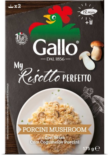 Porçini Mantarlı Risotto 175 gr