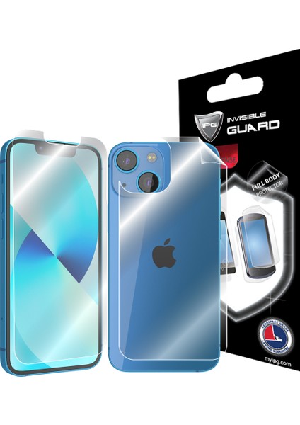 Apple iPhone 13 Mini Tam Kaplama Ekran ve Arka Koruma - Şeffaf indirimleri