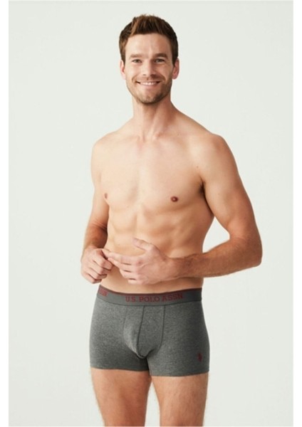 80097 Erkek Siyah-Antrasit-Lacivert 3'lü Boxer modelleri