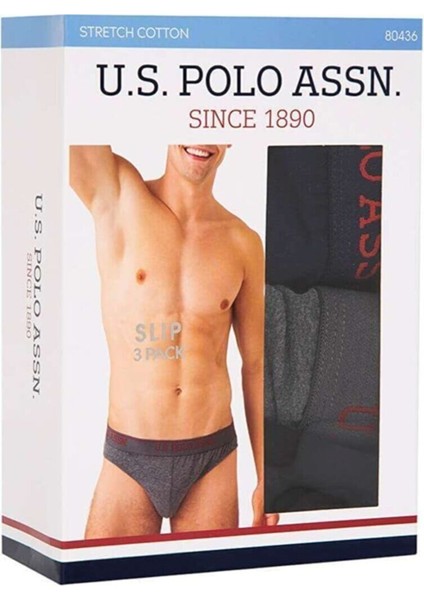 80436 Erkek Siyah Antrasit Lacivert 3'lü Slip fiyatları
