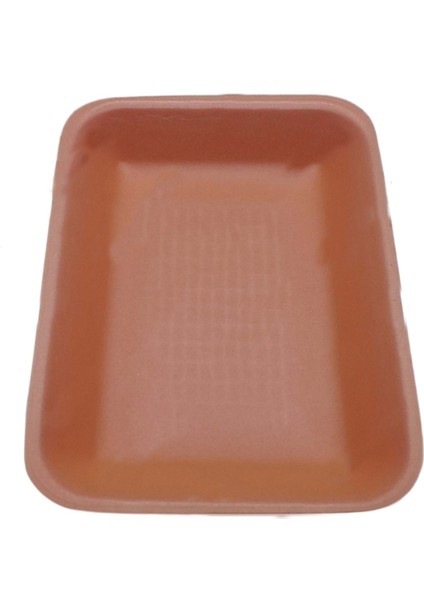Turuncu Küçük Boy Köpük Tabak 500 gr 250 Adet