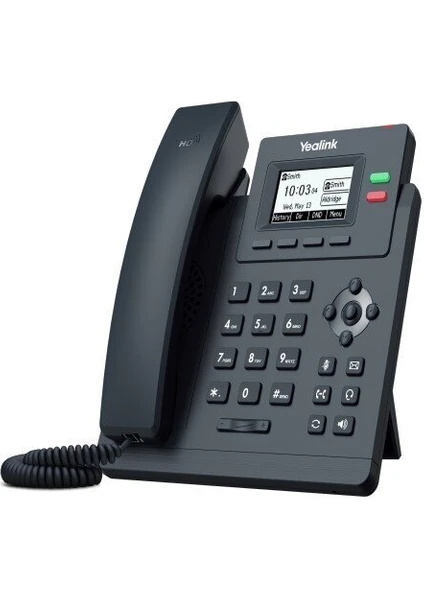 Yealink T31P Ip Telefon Poe Destekli Çağrı Merkezi Telefonu