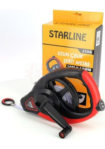 Starlıne J206 20 M Çelik Şerit Metre
