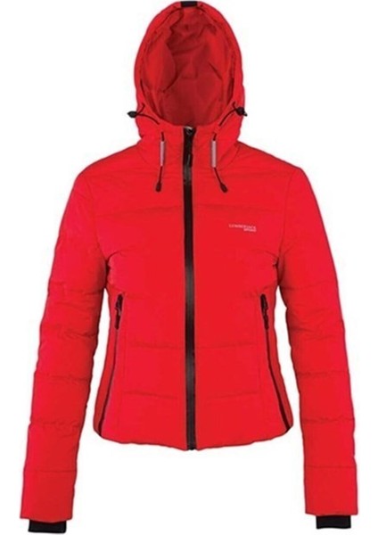 Apreski Coat Kadın Kısa Mont Kaban Kırmızı V5 indirimleri