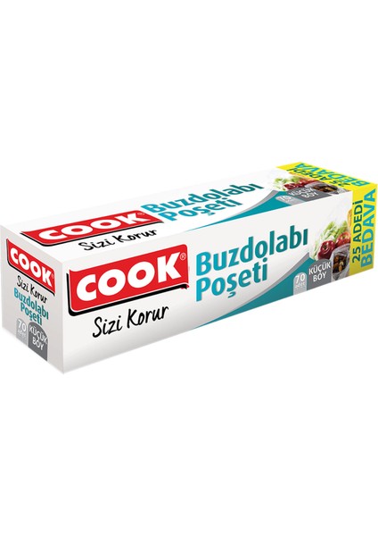 Buzdolabı Poşeti Küçük Boy 70'li