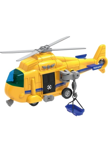 Sürtmeli Sesli Helikopter Sarı