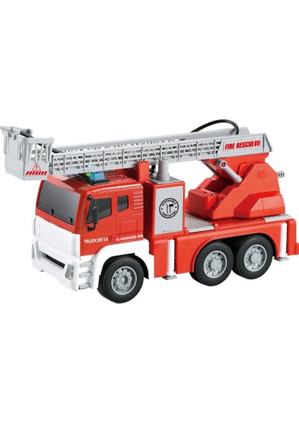 Sürtmeli Sesli Merdivenli Su Püskürten Itfaiye Aracı