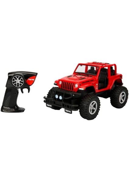 1:16 Uzaktan Kumandalı Jeep Rubicon – Kırmızı