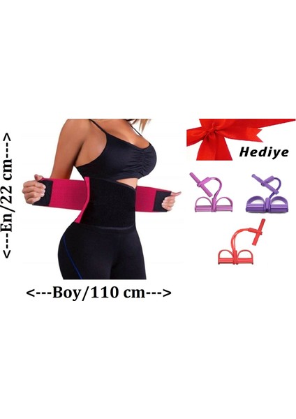 l Body Trimmer Hediyeli (1 Adet) Termal Sauna Kemer Hot Power Hot Belt Shapers Inceltici Kemer