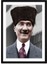 Atatürk Gülerken Çerçeveli Tablo 40 x 60 cm 1