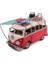 Dekoratif Metal Minibüs Tenteli 28CM 1304E-3539 5