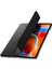 iPad Pro 12.9 2020 Delüx Leather Seri Arkası Şeffaf Standlı Kılıf - Siyah 4