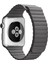 Apple Watch Uyumlu 2 3 4 5 6 7 38MM 40MM 41MM Leather Loop Tme Kordon 1
