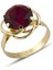 Altın Olimpiyat Ruby (Yakut) Renk Yüzük 10 1