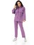 Kadın Gömlek Pantolon Lila Double Takım 1