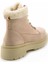 Bej Süet Kadın Bot ve Bootie K029901015 4