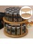 Bambu Pikap Mutfak Organizatör Raf Baharat Depolama 12 Inç 2 Tier (Yurt Dışından) 2