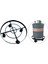 Metal Haddeleme Bitki Caddy Yuvarlak Bitki Standı Arabası Ekici Tutucu Daire Tepsi Mover 360 Derece Döner Tekerlekleri ile - 32 cm (Yurt Dışından) 4