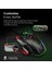 Kryptonite Kırmızı - Oyuncu Mouse Üstün Hızlı Performanslı Kablolu 10.000 Dpı LED 5