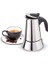 Coffee Hutt Coffeehutt Big Hes-4 Çelik Mokapot 4 Cup 1