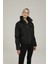 SN38 Candy Coat 1pr Siyah Kadın Kısa Kaban 1