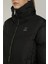 SN38 Candy Coat 1pr Siyah Kadın Kısa Kaban 4