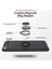 iPhone 6 Plus Yüzüklü Manyetik Ravel Kılıf Nano Ekran Koruyucu Full Setsiyah 4