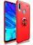 Huawei P30 Lite Yüzüklü Manyetik Ravel Kılıf Kırmızı 1