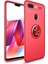 Xiaomi Mi 8 Lite Yüzüklü Manyetik Ravel Kılıf Kırmızı 1