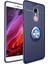 Xiaomi Redmi Note 4 Yüzüklü Manyetik Ravel Kılıf Nano Ekran Koruyucu Full Setmavi 1
