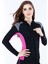 Kadın Wetsuit Ceket Premium Neopren 2mm Uzun Kollu Ön Zip Wetsuit Top Kadınlar Için - Hepsi Siyah, S S (Yurt Dışından) 3