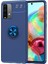 Xiaomi Redmi 9t Yüzüklü Manyetik Ravel Kılıf Nano Ekran Koruyucu Full Setmavi 1