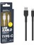 USB Type C Sarj Data Kablosu Ack-46 Beyaz 1