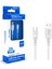 USB Type C Sarj Data Kablosu Ack-67 Beyaz 1