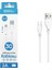 USB Micro Sarj Data Kablosu Ack-28 Beyaz 1