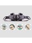 Yetişkinler Bisiklet Kask, Erkekler Kadınlar Dağ Yol Bisikleti Güvenlik Kask 21 Havalandırma Sun Visor 65 cm Ayarlanabilir Bisiklet Yarışı Sert Kap - Sarı Siyah (Yurt Dışından) 3